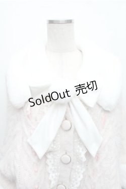 画像3: LIZ LISA / ポンポンファーニットポンチョ 0 ピンク S-26-01-26-009-LO-CO-HR-ZS