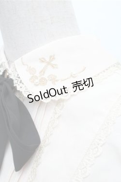 画像3: axes femme POETIQUE / 襟クロスバラ刺繍ブラウス  オフ S-26-01-26-014-AX-BL-AS-ZS