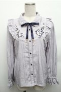 axes femme / 【my axes】ブラウス  ラベンダー S-26-01-26-017-AX-BL-AS-ZS