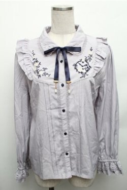 画像1: axes femme / 【my axes】ブラウス  ラベンダー S-26-01-26-017-AX-BL-AS-ZS