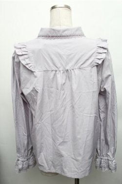 画像2: axes femme / 【my axes】ブラウス  ラベンダー S-26-01-26-017-AX-BL-AS-ZS