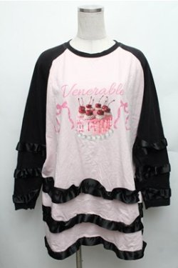 画像1: Ank Rouge / ケーキラグランロンTe  ピンク S-26-01-26-020-CA-TS-AS-ZS