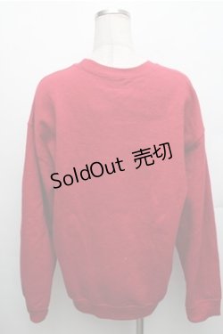 画像2: MILKBOY / EAT ME スウェット M 赤 S-26-01-26-021-MB-TO-HR-ZS