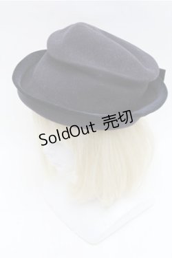 画像1: Jane Marple / ウールリボンハット  紺 S-26-01-26-003-JM-AC-AS-ZS