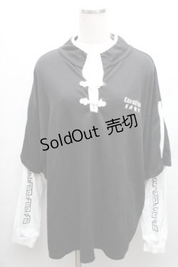 画像1: PUNK / トップス  黒 S-26-01-26-023-PU-CO-AS-ZS