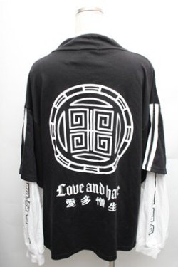 画像2: PUNK / トップス  黒 S-26-01-26-023-PU-CO-AS-ZS