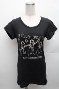 HYSTERIC GLAMOUR / The Velvet Underground Tシャツ F 黒 S-26-01-26-025-PU-TO-TE-ZS