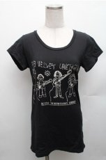 画像1: HYSTERIC GLAMOUR / The Velvet Underground Tシャツ F 黒 S-26-01-26-025-PU-TO-TE-ZS (1)