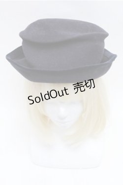 画像2: Jane Marple / ウールリボンハット  紺 S-26-01-26-003-JM-AC-AS-ZS