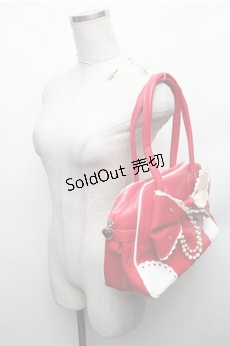 画像5: Angelic Pretty / 宝石リボンボストンバッグ  赤 S-26-01-27-032-AP-BG-AS-ZS (5)