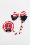 Angelic Pretty / Cutie Marineロゼッタブローチ  赤ｘ紺 S-26-01-27-006-AP-ZA-AS-ZS