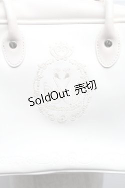 画像3: metamorphose / スワン刺繍ハンドバッグ  白 S-26-01-27-037-ME-BG-AS-ZS