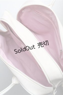 画像5: metamorphose / スワン刺繍ハンドバッグ  白 S-26-01-27-037-ME-BG-AS-ZS