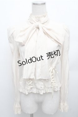 画像1: Sheglit / ボウタイ付きブラウス  オフ S-26-01-27-045-EL-BL-AS-ZS