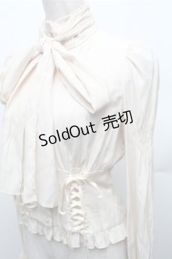 画像3: Sheglit / ボウタイ付きブラウス  オフ S-26-01-27-045-EL-BL-AS-ZS