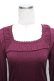 画像3: axes femme / カットソー  ワイン S-26-01-27-063-AX-TO-AS-ZS (3)