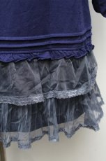 画像4: axes femme / カットワンピース  青 S-26-01-27-065-AX-OP-AS-ZS (4)