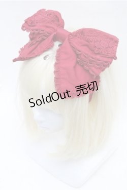 画像1: BABY,THE STARS SHINE BRIGHT / ローズプリエカチューシャ  ワイン S-26-01-27-017-BA-AC-AS-ZS