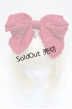 画像2: BABY,THE STARS SHINE BRIGHT / ローズプリエカチューシャ  ワイン S-26-01-27-017-BA-AC-AS-ZS