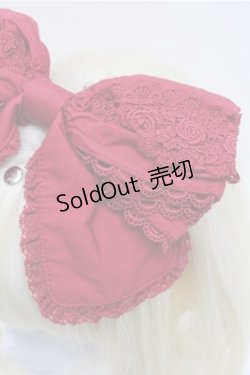 画像3: BABY,THE STARS SHINE BRIGHT / ローズプリエカチューシャ  ワイン S-26-01-27-017-BA-AC-AS-ZS