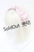 m petit by misako / NINA'sコラボ AM*NIリボンカチューシャ  ピンク S-26-01-27-018-LO-AC-TE-ZS