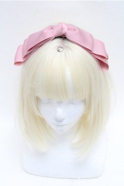 画像2: m petit by misako / NINA'sコラボ AM*NIリボンカチューシャ  ピンク S-26-01-27-018-LO-AC-TE-ZS