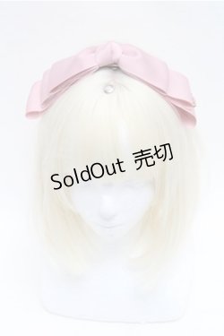 画像2: m petit by misako / NINA'sコラボ AM*NIリボンカチューシャ  ピンク S-26-01-27-018-LO-AC-TE-ZS