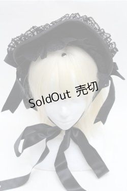 画像2: Triple fortune / /ヘッドドレス  黒 S-26-01-27-021-EL-AC-AS-ZS