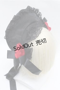 画像3: Triple fortune / /ヘッドドレス  黒 S-26-01-27-021-EL-AC-AS-ZS