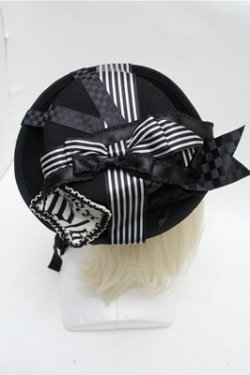 画像3: ALICE and the PIRATES / プレゼントBOXミニハット（2012）  黒 S-26-01-27-022-PA-AC-AS-ZS