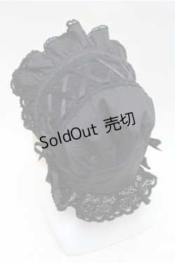 画像4: BABY,THE STARS SHINE BRIGHT / スピンドールハーフボンネット  黒 S-26-01-27-023-BA-AC-AS-ZS