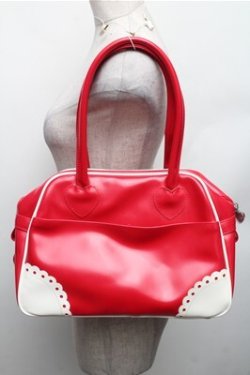 画像2: Angelic Pretty / 宝石リボンボストンバッグ  赤 S-26-01-27-032-AP-BG-AS-ZS
