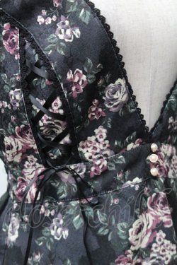 画像3: axes femme / 花柄ジャンドレ M 黒 S-26-01-28-033-AX-OP-TE-ZS