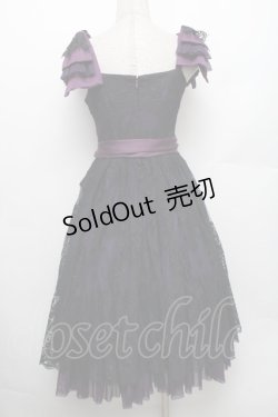 画像2: Juliette et Justine / タンドレッス  黒ｘ紫 S-26-01-28-034-CL-OP-HR-ZS