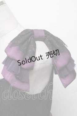 画像3: Juliette et Justine / タンドレッス  黒ｘ紫 S-26-01-28-034-CL-OP-HR-ZS