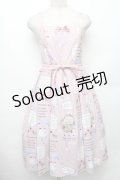 axes femme kawaii / 10thアニバーサリージャンパースカート M ピンク S-26-01-28-036-AX-OP-TE-ZS