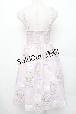 画像2: axes femme kawaii / 10thアニバーサリージャンパースカート M ピンク S-26-01-28-036-AX-OP-TE-ZS