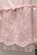 画像3: axes femme / 繊細レースミディ丈ペチスカート M ピンク S-26-01-28-047-AX-SK-TE-ZS (3)