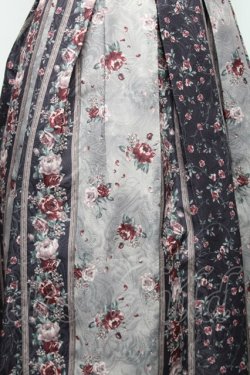 画像4: axes femme / クードルローズ柄スカート F ブラウン S-26-01-28-050-AX-SK-TE-ZS