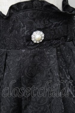 画像3: NOEMIE / 花柄ジャガードフレアスカート  黒 S-26-01-28-055-LO-SK-HR-ZS