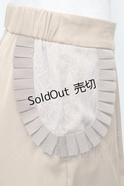 画像3: abilletage / フリルショートパンツ  ベージュ S-26-01-28-056-GO-PA-AS-ZS