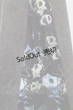 画像3: NieR Clothing / 柄切替デニムロングスカート  グレー×黒 S-26-01-28-058-PU-SK-TE-ZS