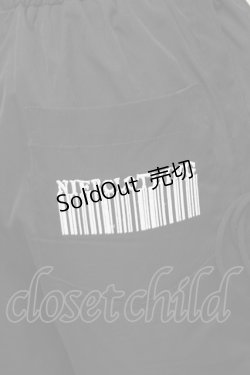 画像3: NieR Clothing / サイド編み上げパンツ F 黒 S-26-01-28-059-PU-PA-TE-ZT0308S