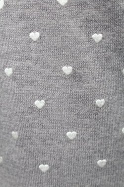 画像3: LOLITA / ハートタートルニット  グレー S-26-01-28-009-LO-TO-HR-ZS