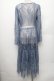 画像2: axes femme / 総レースロングカーディガン L ブルー S-26-01-28-011-AX-TO-TE-ZS (2)