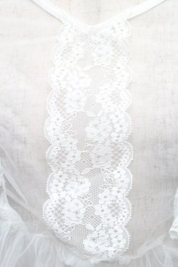 画像4: axes femme / 前後2wayチュールビスチェ F 白 S-26-01-28-001-AX-TO-TE-ZS