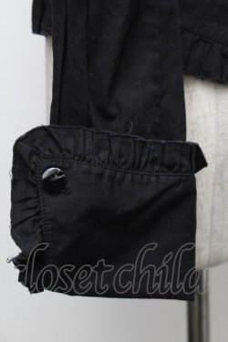 画像4: ALICE and the PIRATES / マッドハッターブラウス  黒 S-26-01-28-012-PA-BL-AS-ZS