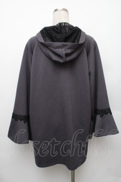 画像2: axes femme / ダンボールニットポンチョ F グレー S-26-01-28-016-AX-TO-TE-ZS