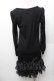 画像2: axes femme / カットワンピース  黒 S-26-01-28-018-AX-OP-AS-ZS (2)