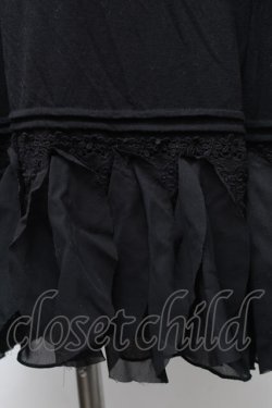 画像3: axes femme / カットワンピース  黒 S-26-01-28-018-AX-OP-AS-ZS